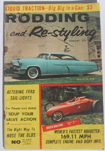 RODDING & RE-STYLING 1958 FEB - MINI MAGAZINE